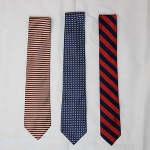 Tommy Hilfiger tie lot 100% silk